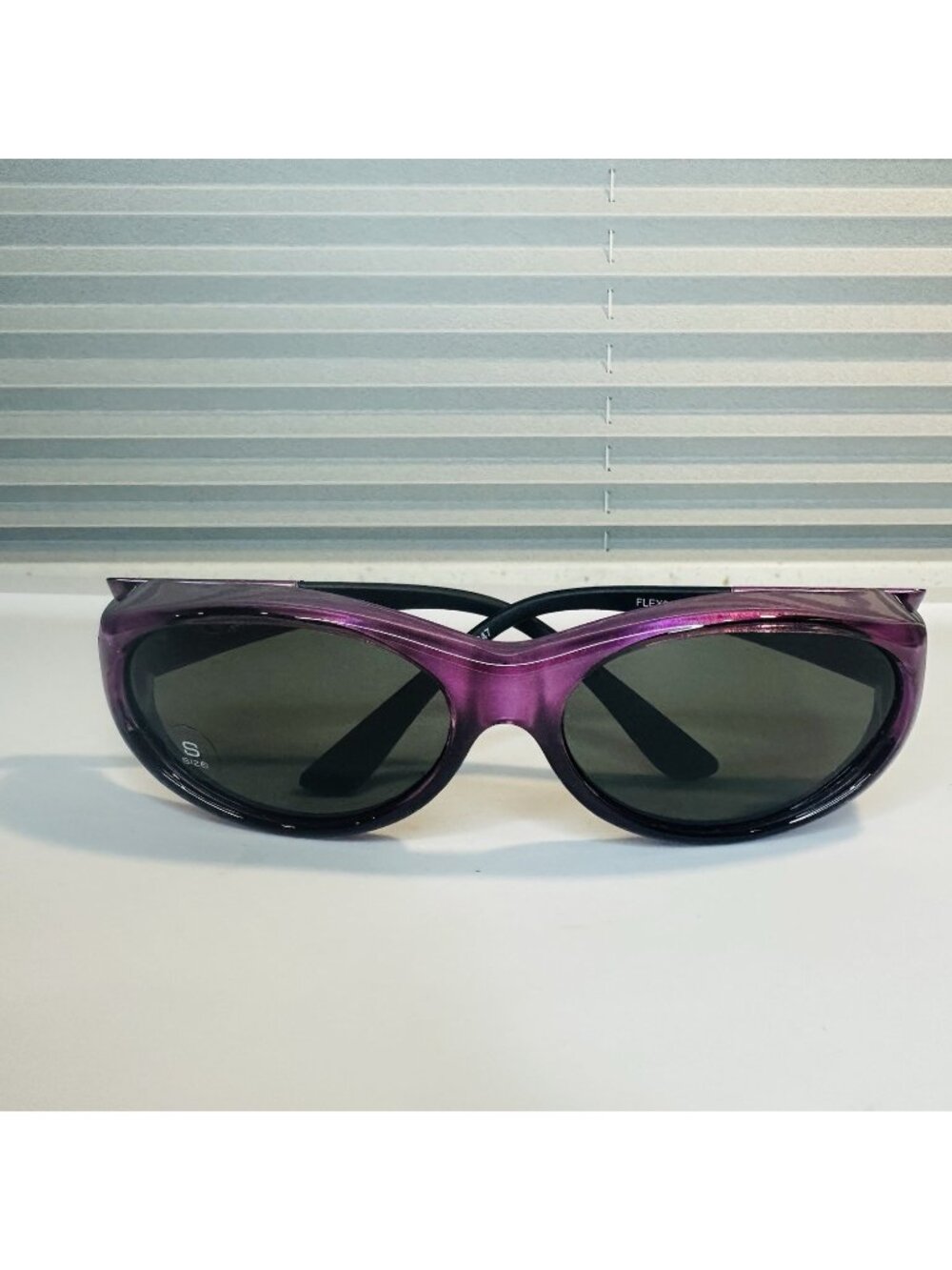 Cocoons Polarized Fit Over Sunglasses MiniSlim Flex2Fit Amethyst Purple Sz Small